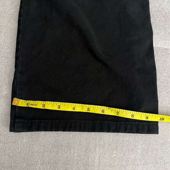 [05/S/Ins30”]Garage Black Wide Leg Low Rise Cargo Jeans - Picture 10 of 10